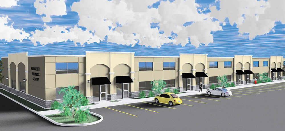 Haggerty Homes business centre in Brantford, Ontario.