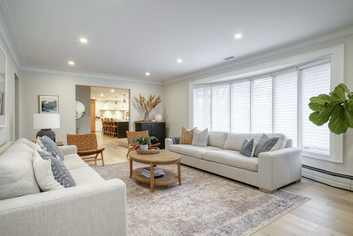 A comfortable living area by your local Brantford home builder, Haggerty Homes.